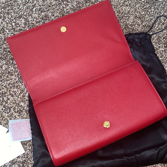 YSL leather clutch - Picture 3 of 13